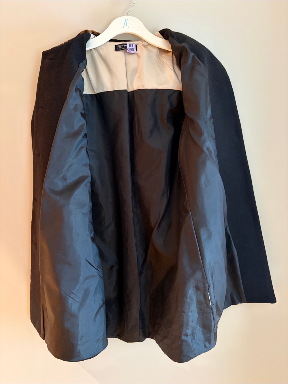 Rinascimento size L 3/4 wool coat - Picture 13 of 13